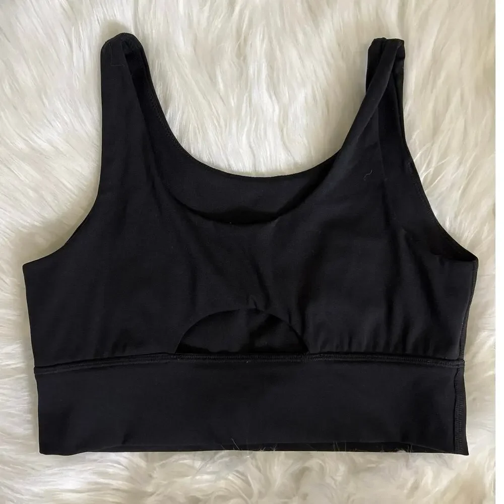 Aerie Offline Black Sweat Cardio Most Support Sports Bra Small